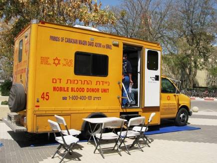 Blood-mobile from Canada