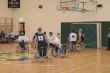 Handicapped basketball