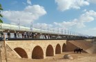 Ottoman train bridge restored