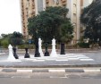 Chessboard traffic circle in Bet